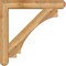 Ekena Millwork Imperial Craftsman Rough Sawn Bracket w/ Offset Brace, Western Red Cedar, 8"W x 48"D x 48"H BKT0806X48X48IMP04RWR - alternate 3
